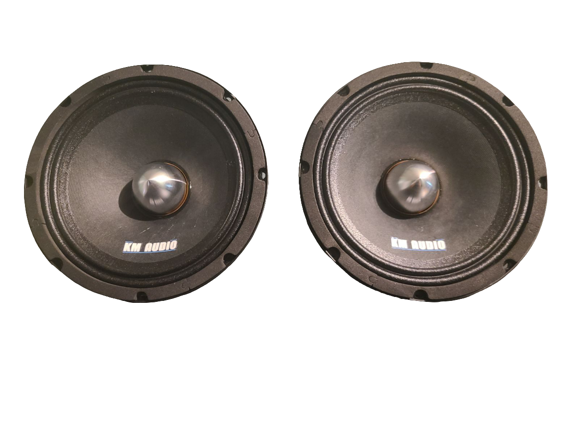 (Pair) KM8 8" Midrange Bullet Speakers